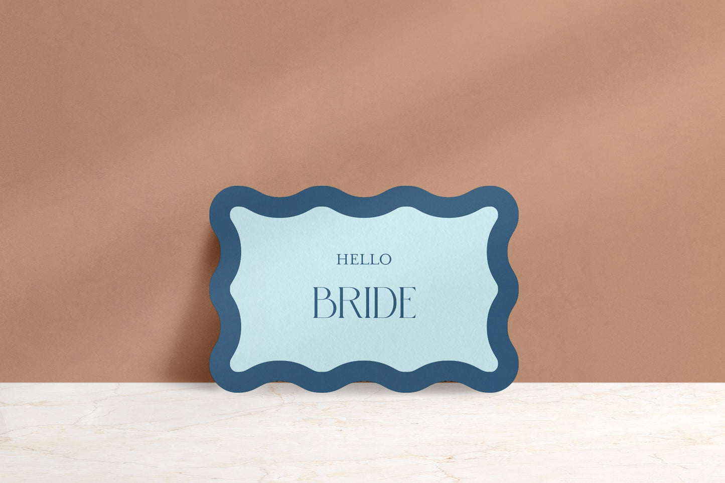 Wavy Baby Place Cards