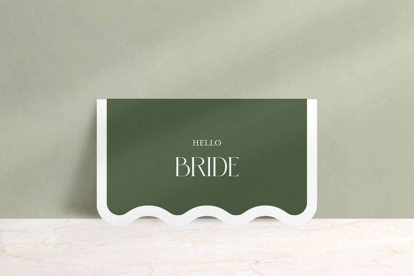 Wavy Baby Place Cards