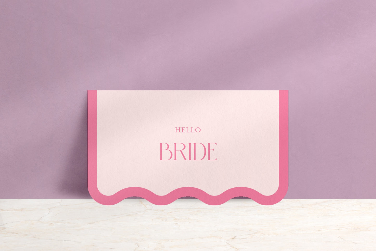 Wavy Baby Place Cards