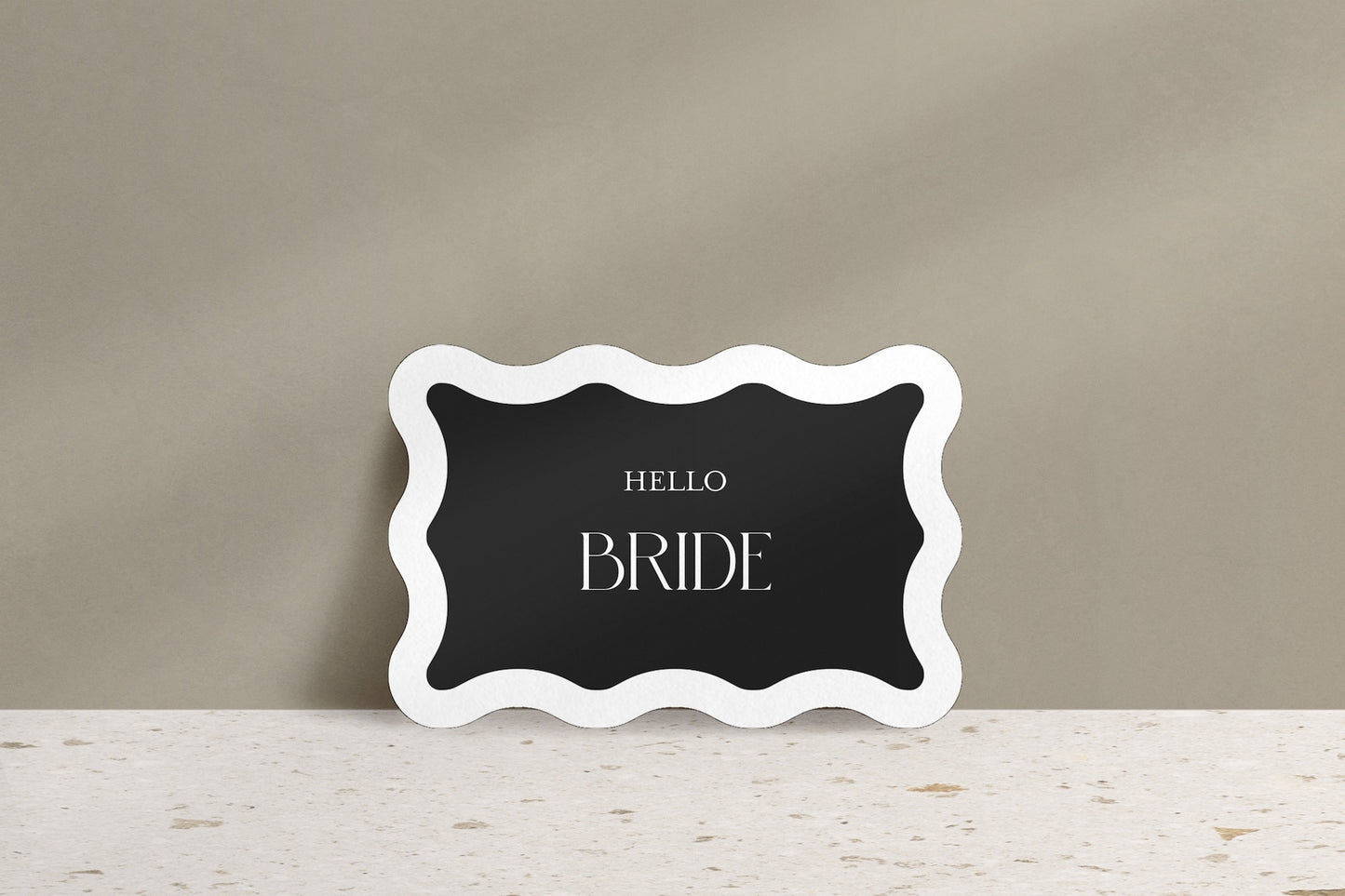 Wavy Baby Place Cards