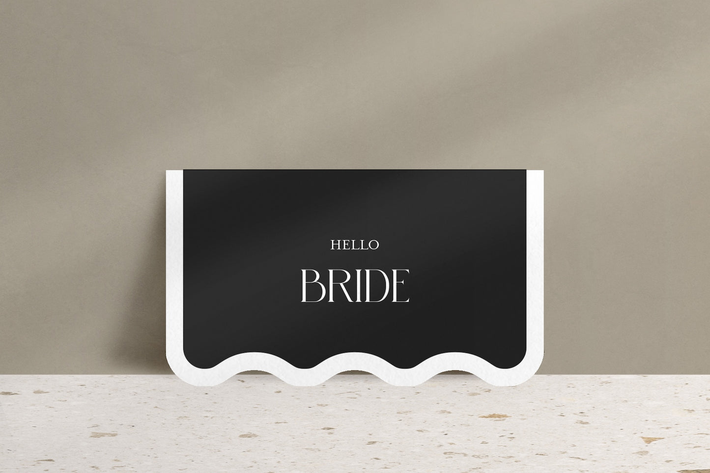 Wavy Baby Place Cards